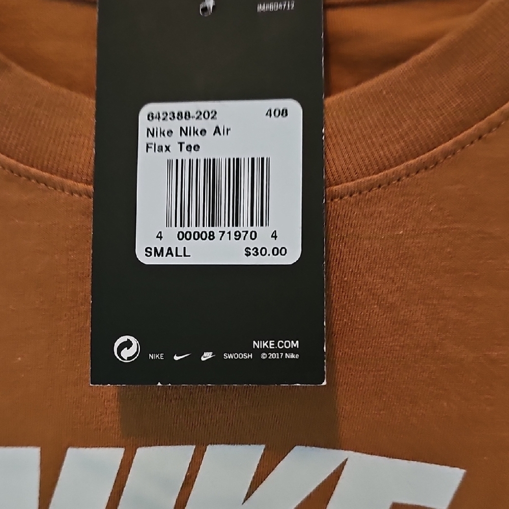 Nike Air Tan T-Shirt - Picture 3 of 4